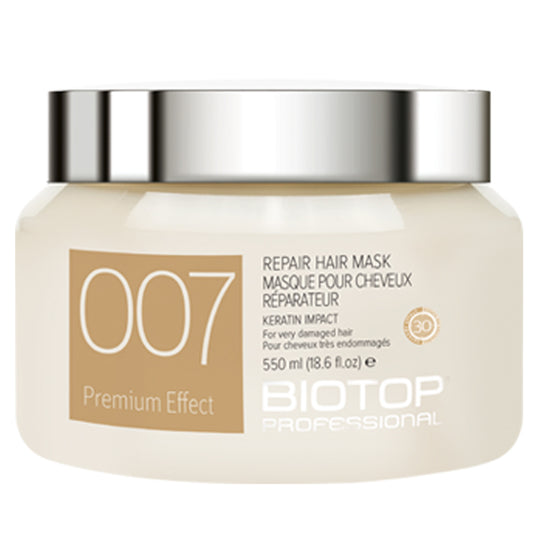 BIOTOP 007 MASQUE RÉPARATEUR POUR CHEVEUX 550ML