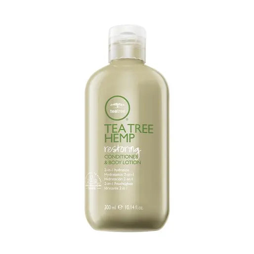 PAUL MITCHELL Après-shampooing réparateur et lotion pour le corps à l'huile d'arbre à thé et au chanvre