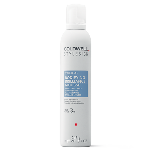 GOLDWELL STYLESIGN BODIFYING BRILLANCE MOUSSE 248G