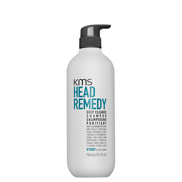 SHAMPOOING NETTOYANT EN PROFONDEUR HEAD REMEDY DE KMS