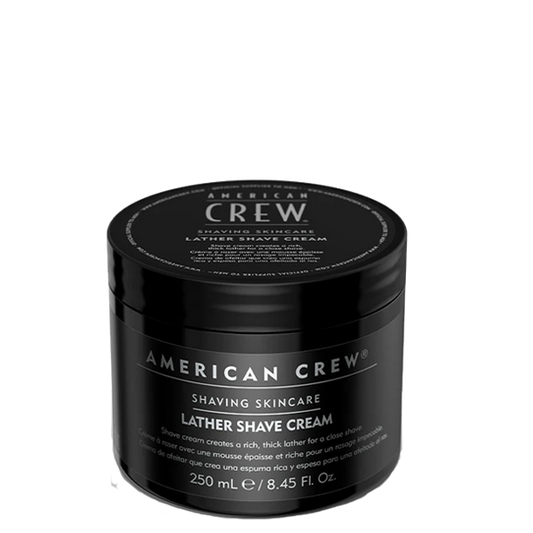 Crème à raser en mousse pour le soin de la peau American Crew, 250 ml (8,4 oz)