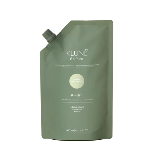 KEUNE SO PURE CLARIFY CONDITIONER REFILL - 400ml  (13.5oz)