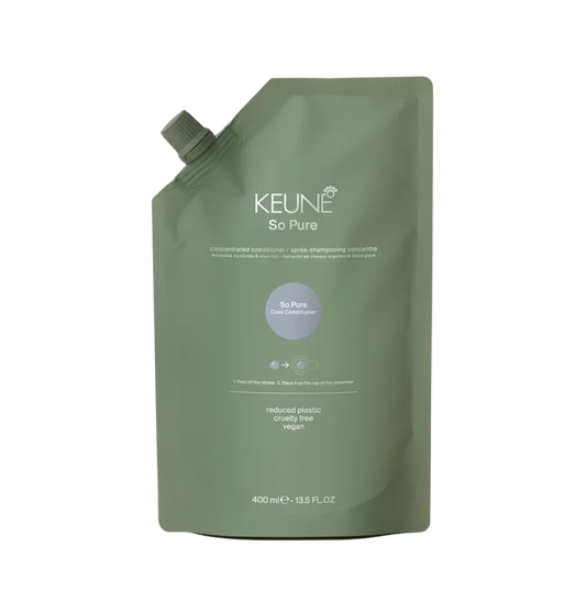 KEUNE SO PURE COOL CONDITIONER REFILL - 400ml  (13.50oz)