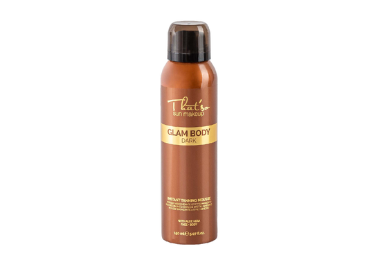 THAT'SO  GLAM BODY MOUSSE DARK 150ml (5oz)