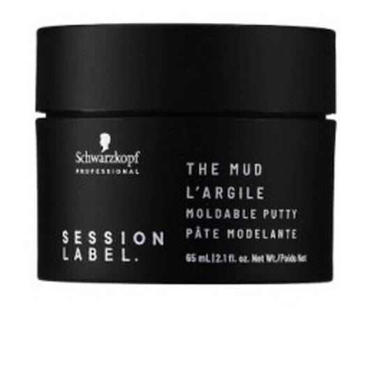 Mastic modelable Schwarzkopf Session Label THE MUD (2,1 oz)