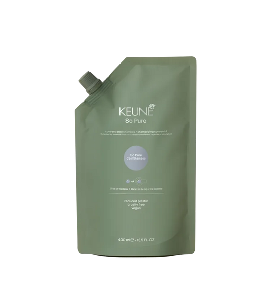 KEUNE SO PURE COOL SHAMPOO REFILL - 400ml (13.5oz)