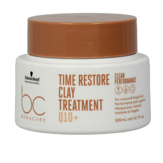 Schwarzkopf  Bonacure  Time Restore Clay Treatment 200ml  (6.7oz)